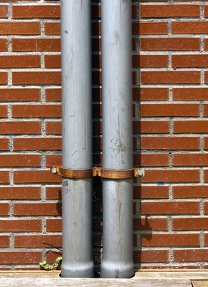 vertical roof drain pipe lining from Advanced Pipe Repair